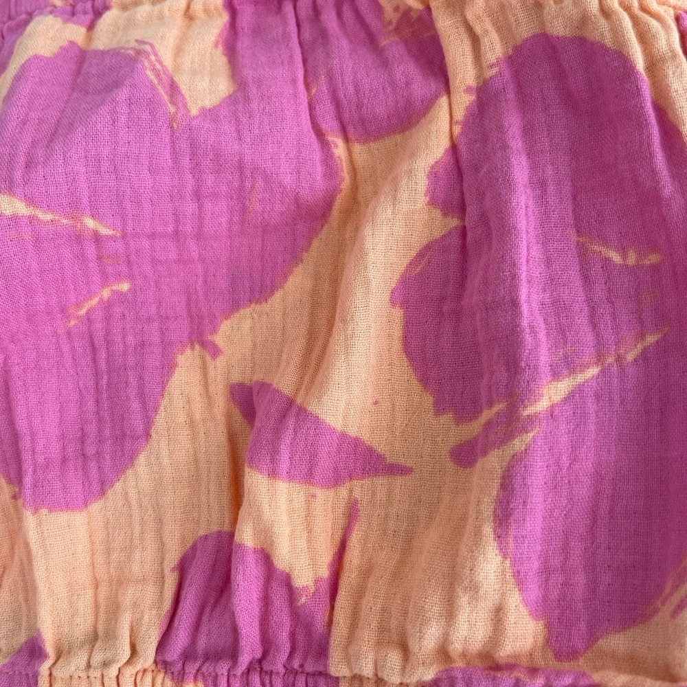 GAP kids floral tank top size L - used once